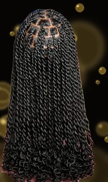 MEDIUM LARGE SENEGALESE TWISTS