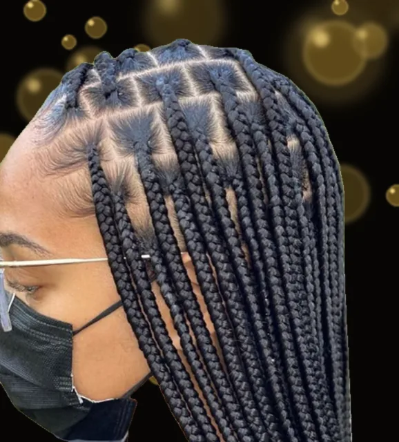 REGULAR KNOTLESS BRAIDS by CK Braids Studio